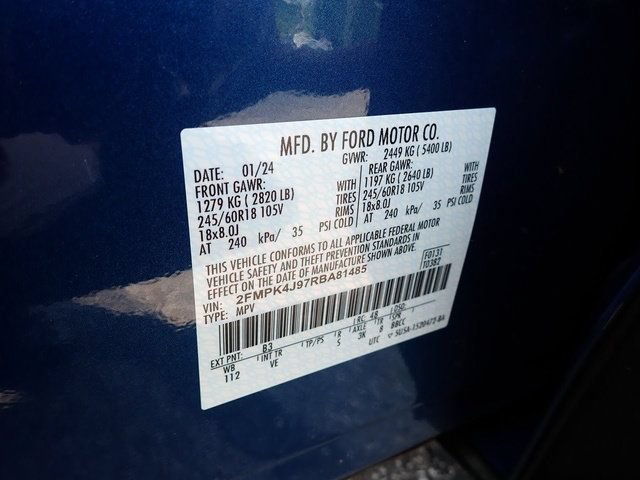 Certified 2024 Ford Edge SEL w/ Convenience Package AWD/4WD image 22