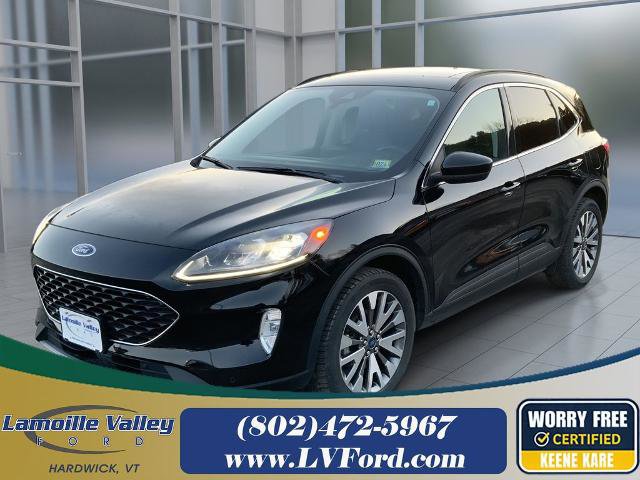 Certified 2022 Ford Escape Titanium w/ Class II Trailer Tow Package