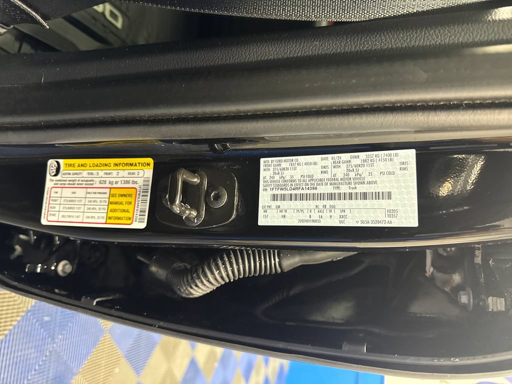 Certified 2024 Ford F150 Lariat w/ Equipment Group 502A High AWD/4WD image 35