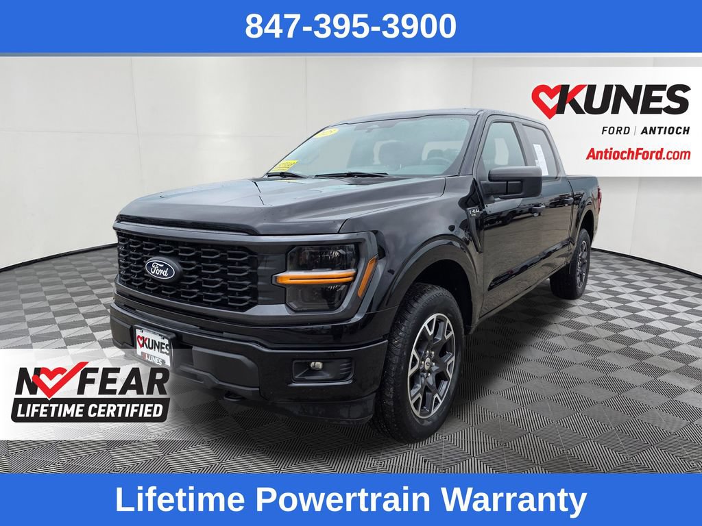 Certified 2025 Ford F150 STX w/ Equipment Group 200A Standard AWD/4WD image 3