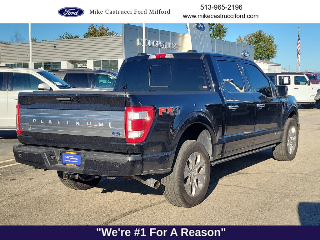 Certified 2021 Ford F150 Platinum w/ Equipment Group 701A High AWD/4WD image 5