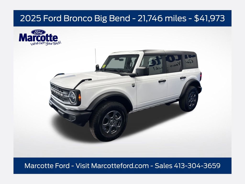 Certified 2025 Ford Bronco Big Bend AWD/4WD image 1