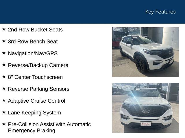 Certified 2024 Ford Explorer ST-Line w/ Class IV Trailer Tow Package RWD image 36