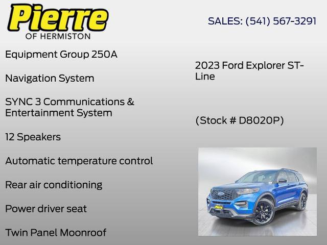 Certified 2023 Ford Explorer ST-Line AWD/4WD image 7