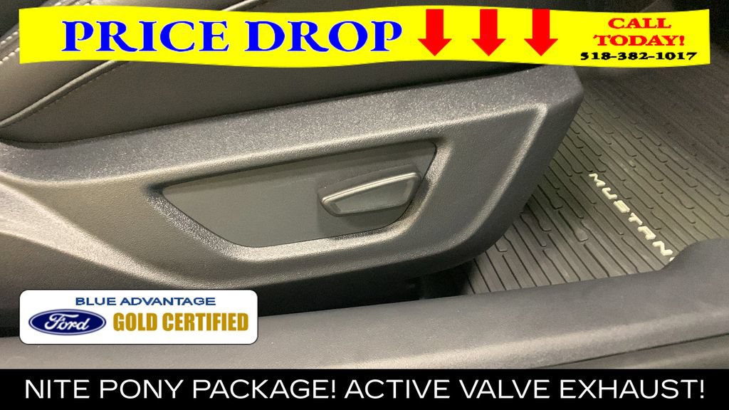 Certified 2025 Ford Mustang GT Premium w/ Mustang Nite Pony Package RWD image 13