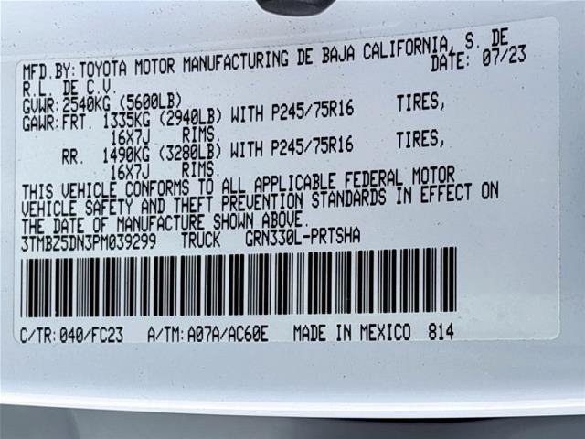 Used 2023 Toyota Tacoma SR5 w/ Technology Package RWD image 31
