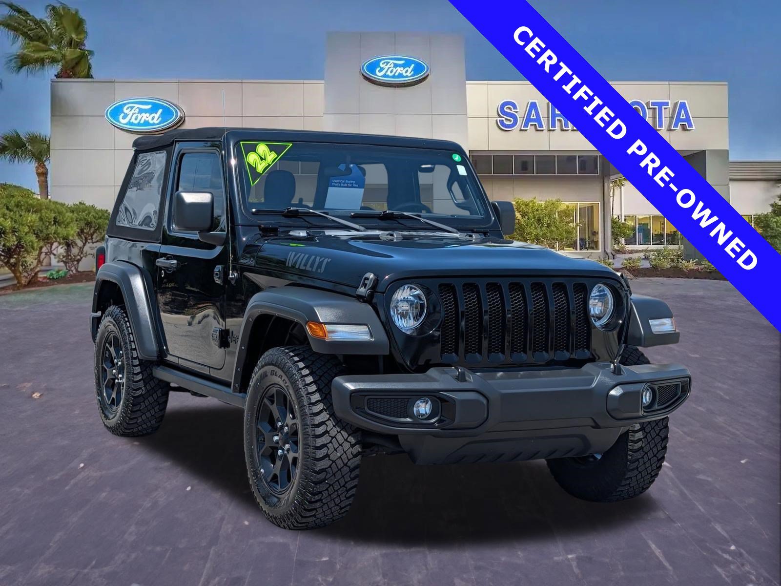 Used 2022 Jeep Wrangler Sport AWD/4WD image 1