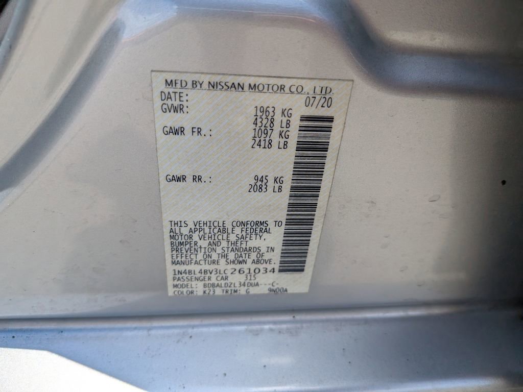 Used 2020 Nissan Altima 2.5 S FWD image 36