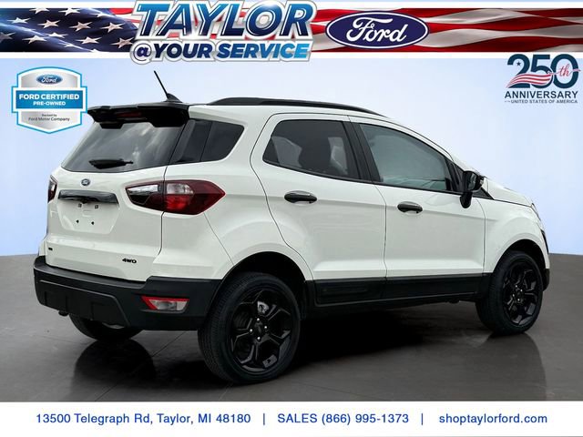 Certified 2021 Ford EcoSport SES w/ Interior Protection Package AWD/4WD image 3