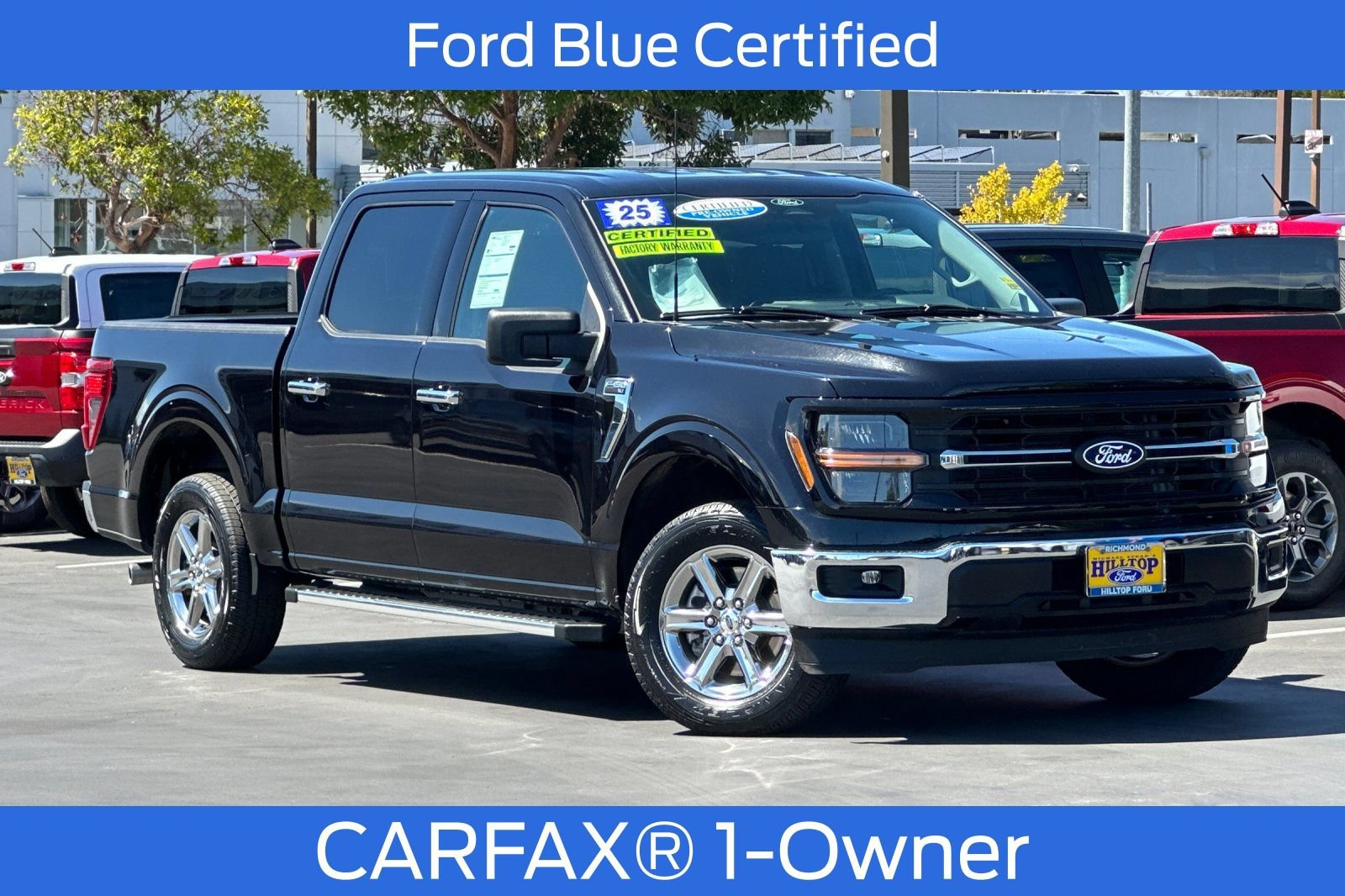 Certified 2025 Ford F150 XLT w/ Equipment Group 301A Standard RWD image 2