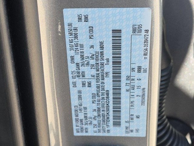 Certified 2025 Ford F150 XLT w/ Equipment Group 301A Standard RWD image 40