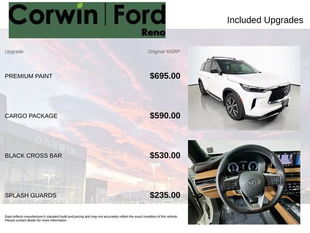 Used 2025 INFINITI QX60 Autograph w/ Cargo Package AWD/4WD image 3