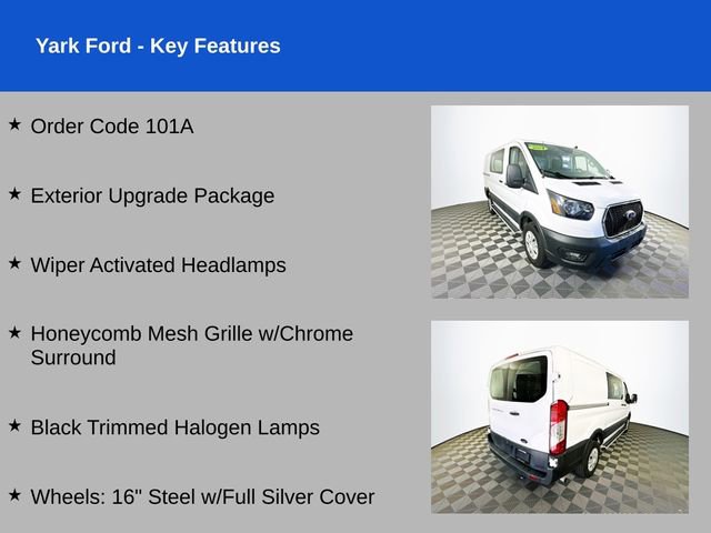 Certified 2024 Ford Transit 250 Low Roof w/ Exterior Upgrade Package RWD image 2