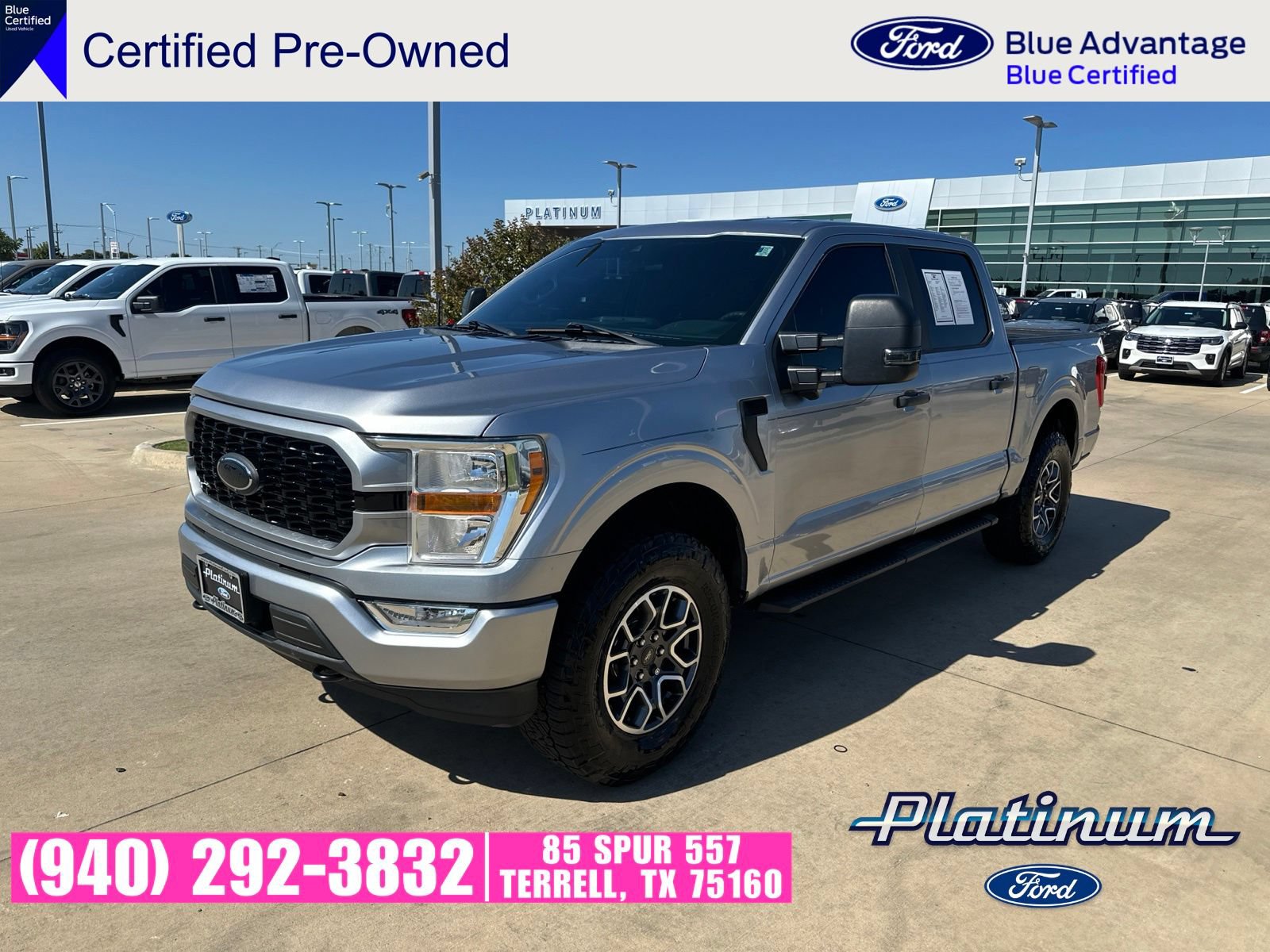 Certified 2021 Ford F150 XL w/ STX Appearance Package AWD/4WD image 1