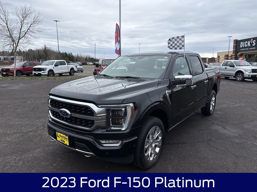 Certified 2023 Ford F150 Platinum w/ Equipment Group 701A High AWD/4WD image 3