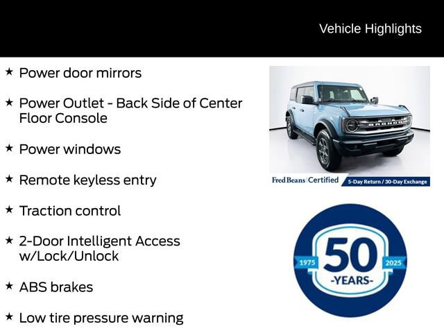 Certified 2023 Ford Bronco Big Bend image 22