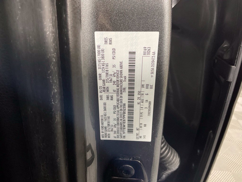 Certified 2023 Ford F150 Tremor w/ Equipment Group 402A High AWD/4WD image 28