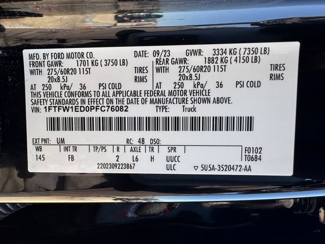 Certified 2023 Ford F150 XLT w/ Equipment Group 302A High AWD/4WD image 31