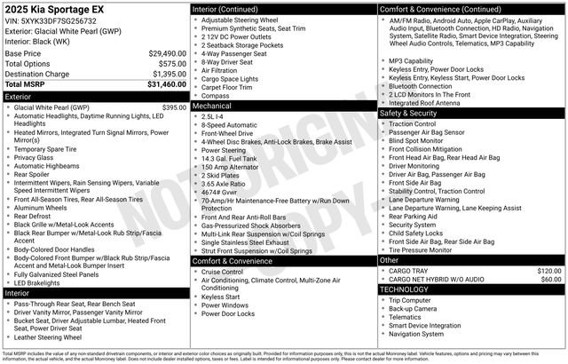 Used 2025 Kia Sportage EX FWD image 27