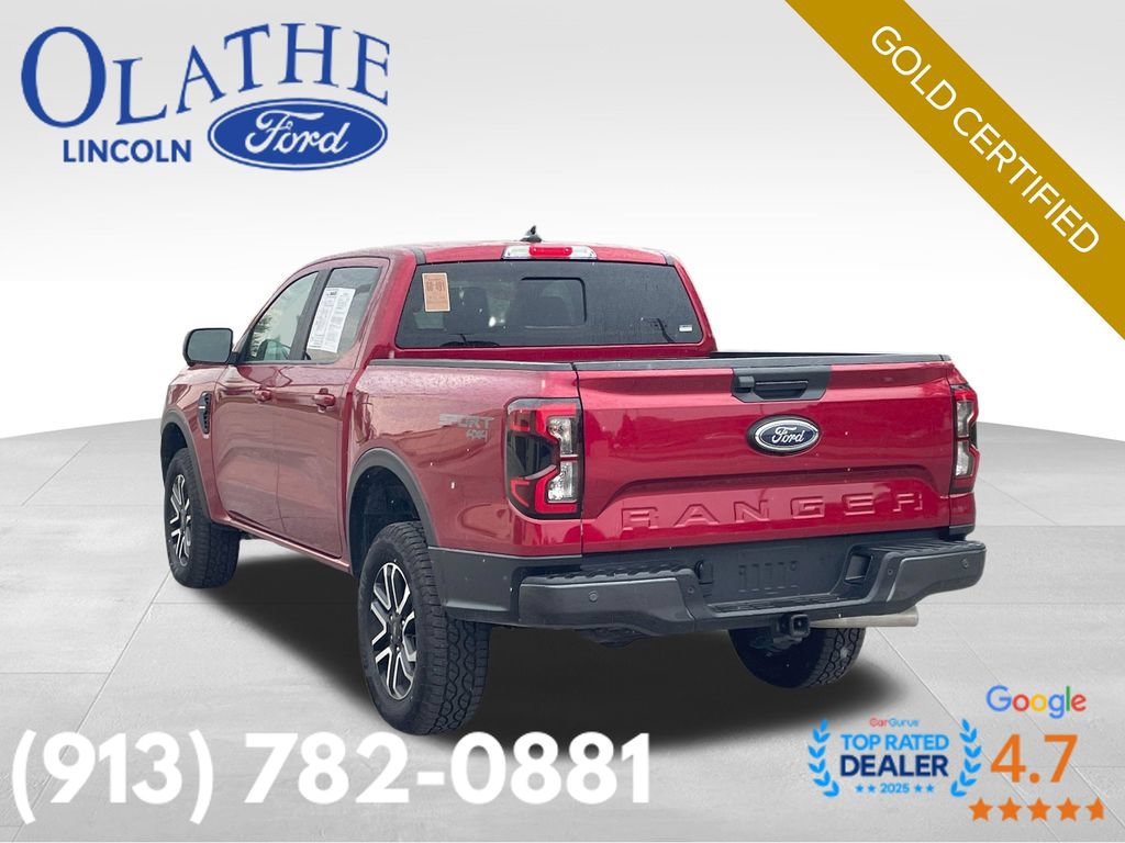 Certified 2025 Ford Ranger Lariat w/ Advanced Towing Package AWD/4WD image 4