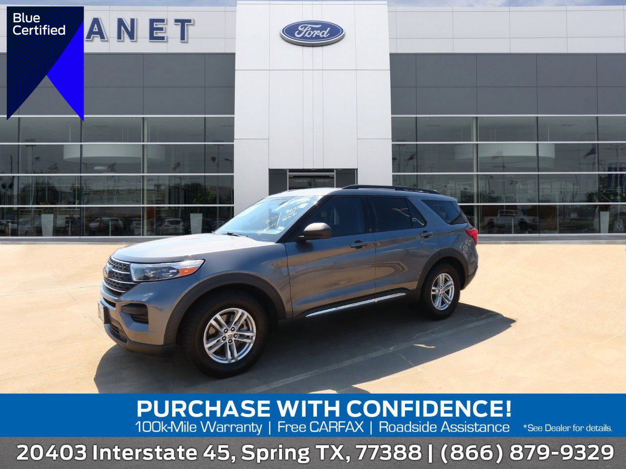 Certified 2022 Ford Explorer XLT