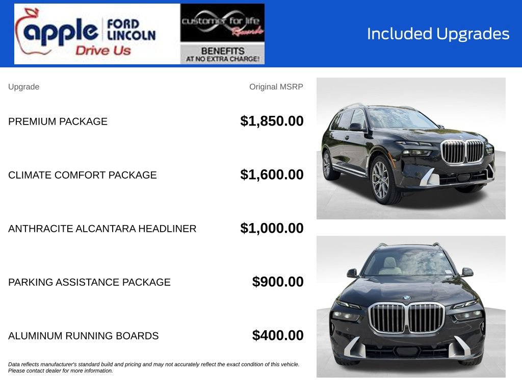 Used 2024 BMW X7 xDrive40i AWD/4WD image 4