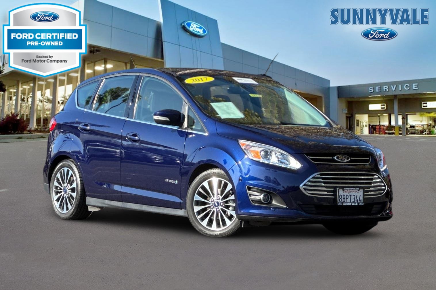 Certified 2017 Ford C-MAX Titanium w/ Equipment Group 301A FWD image 1