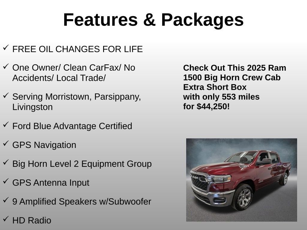 Used 2025 RAM 1500 Big Horn AWD/4WD image 7