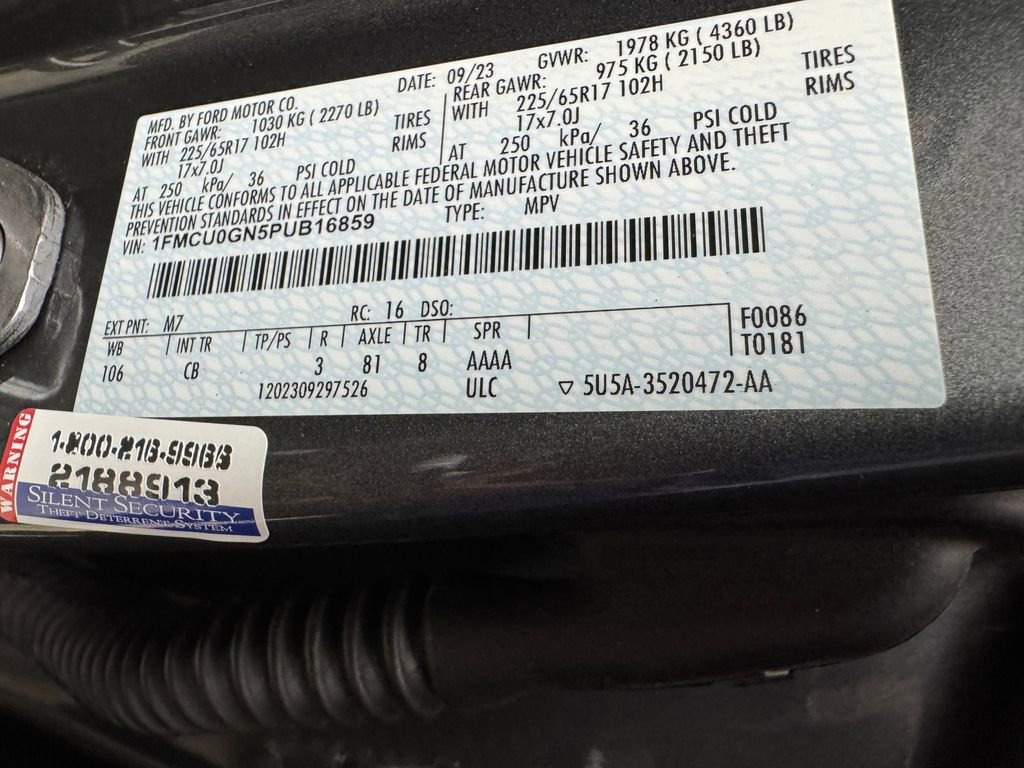 Certified 2023 Ford Escape Active FWD image 30