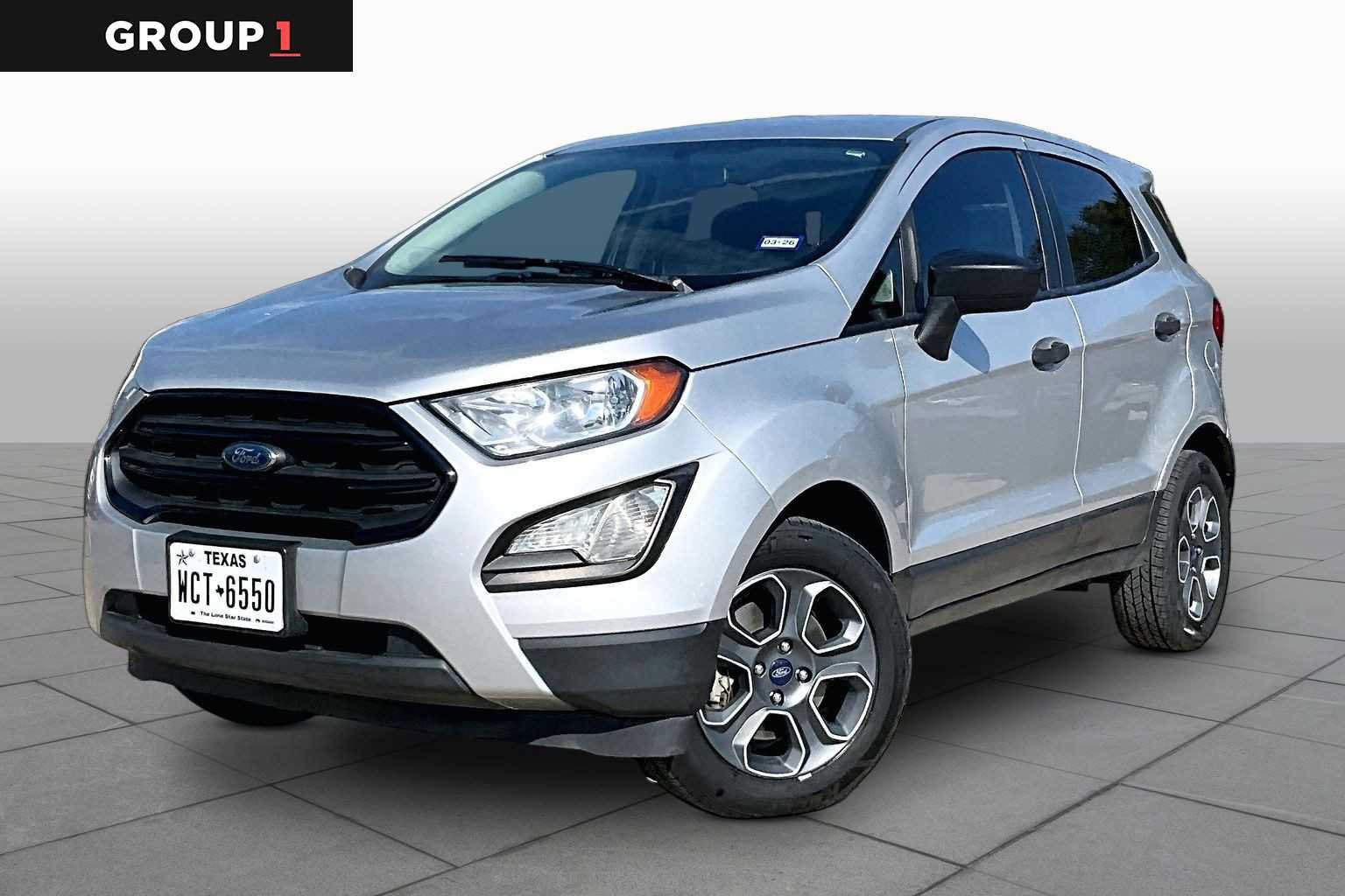 Certified 2021 Ford EcoSport S