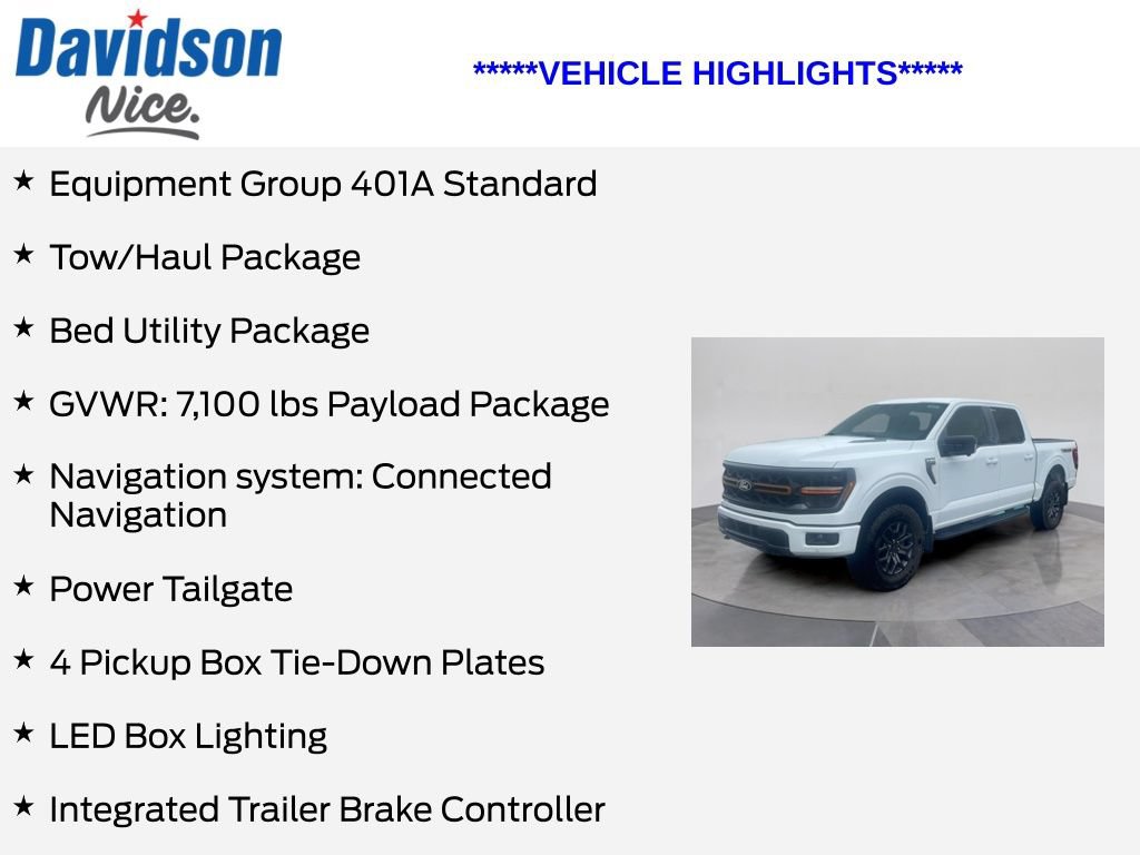 Certified 2025 Ford F150 Tremor w/ Bed Utility Package AWD/4WD image 5