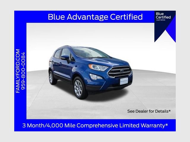 Certified 2019 Ford EcoSport SE