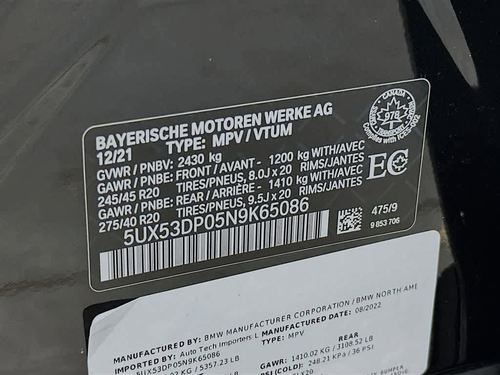 Used 2022 BMW X3 xDrive30i AWD/4WD image 23