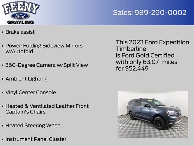 Certified 2023 Ford Expedition Timberline image 22