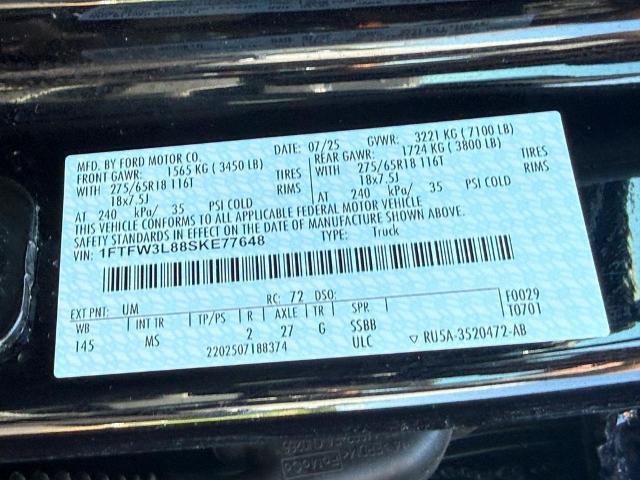 Certified 2025 Ford F150 XLT w/ Equipment Group 301A Standard AWD/4WD image 25