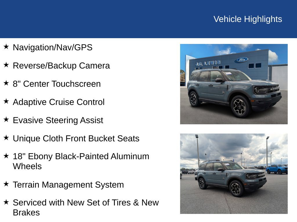 Certified 2021 Ford Bronco Sport Big Bend AWD/4WD image 24