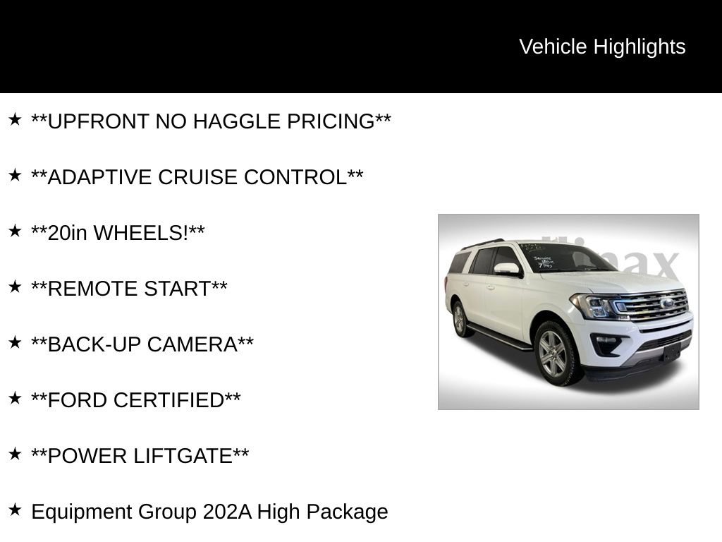 Certified 2021 Ford Expedition Max XLT image 12