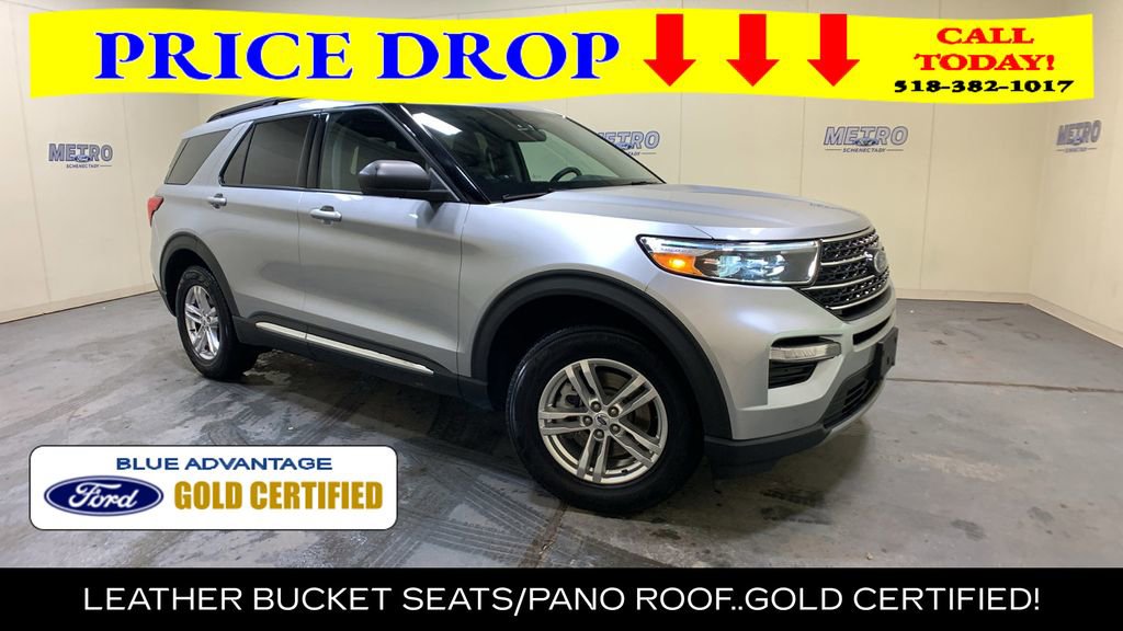 Certified 2022 Ford Explorer XLT w/ Equipment Group 202A AWD/4WD image 1