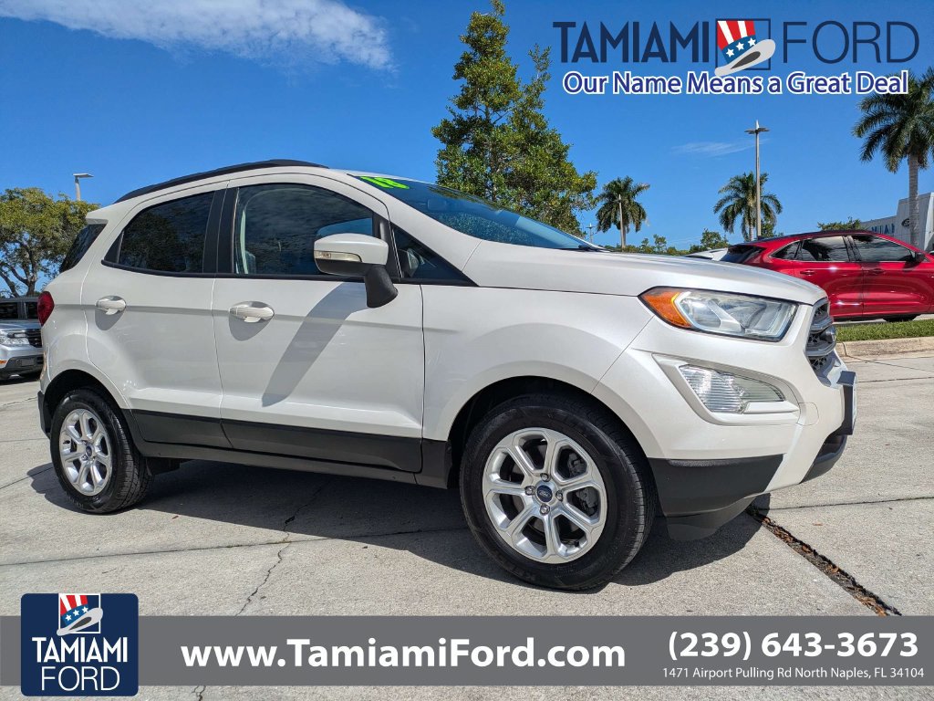 Certified 2018 Ford EcoSport SE w/ SE Convenience Package