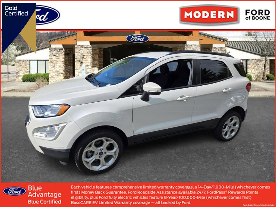 Certified 2022 Ford EcoSport SE w/ SE Convenience Package