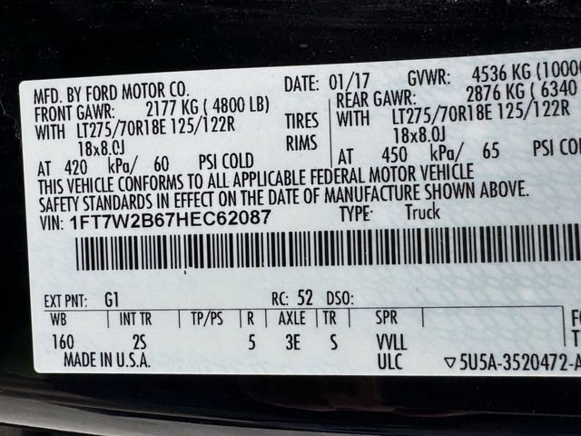 Certified 2017 Ford F250 XLT w/ XLT Premium Package image 32