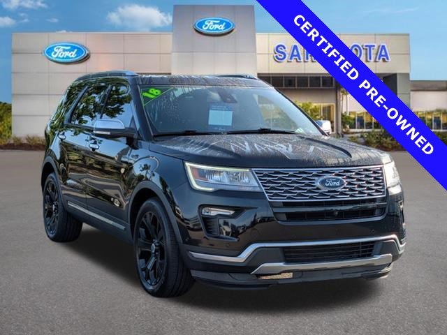 Certified 2018 Ford Explorer Platinum
