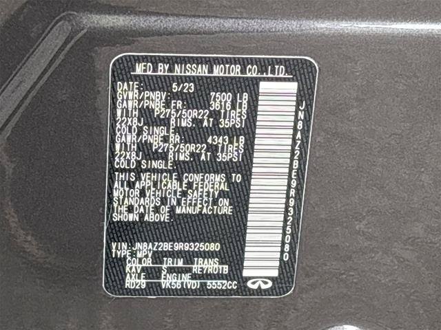 Used 2024 INFINITI QX80 Sensory w/ Cargo Package AWD/4WD image 37