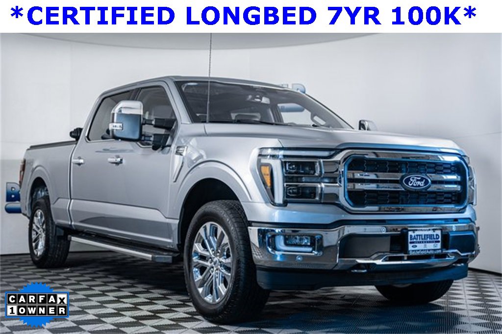Certified 2024 Ford F150 Lariat w/ FX4 Off-Road Package