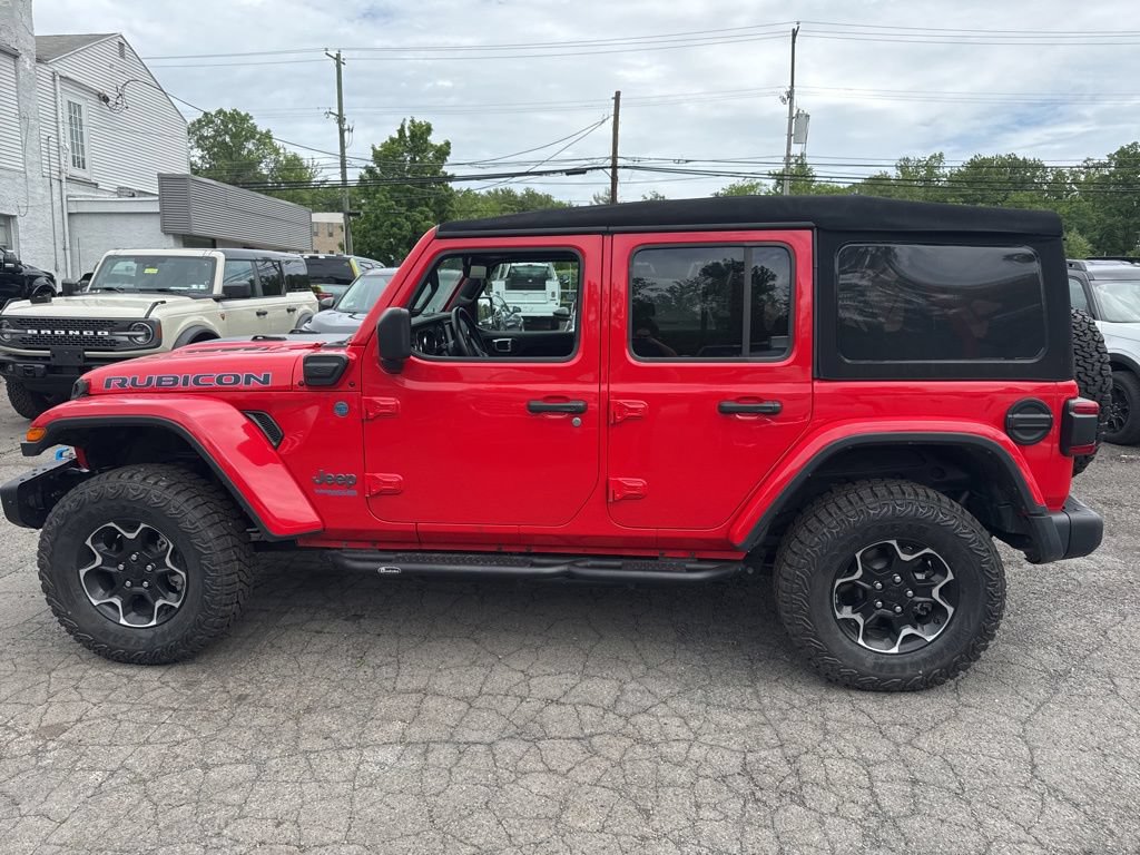 Used 2021 Jeep Wrangler Unlimited Rubicon 4xe w/ Steel Bumper Group AWD/4WD image 9