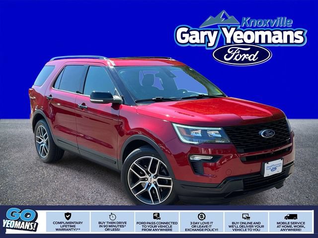Certified 2019 Ford Explorer Sport w/ Equipment Group 401A AWD/4WD image 1