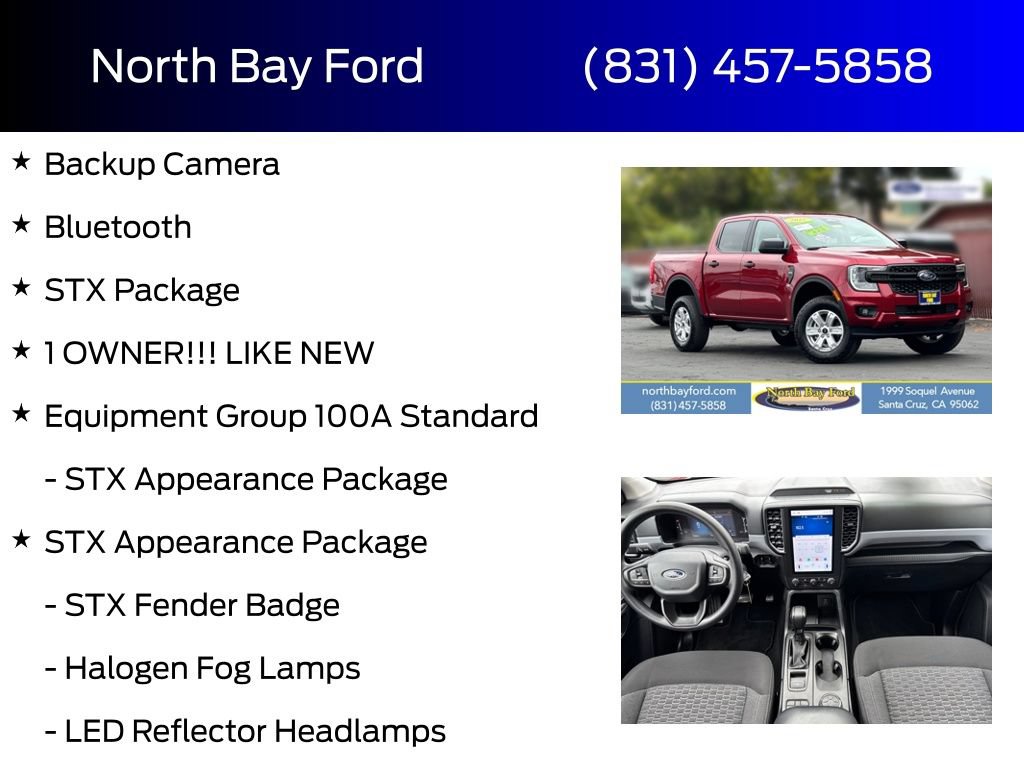 Certified 2025 Ford Ranger XL w/ Trailer Tow Package AWD/4WD image 4