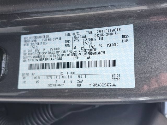 Certified 2023 Ford F150 XL w/ XL Chrome Appearance Package AWD/4WD image 33