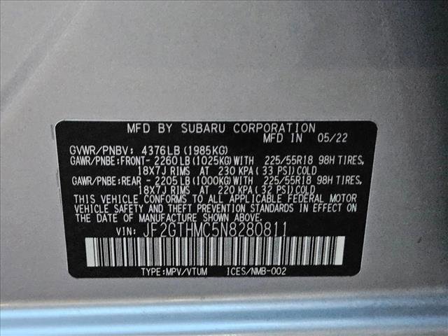 Used 2022 Subaru Crosstrek 2.5i Limited AWD/4WD image 19