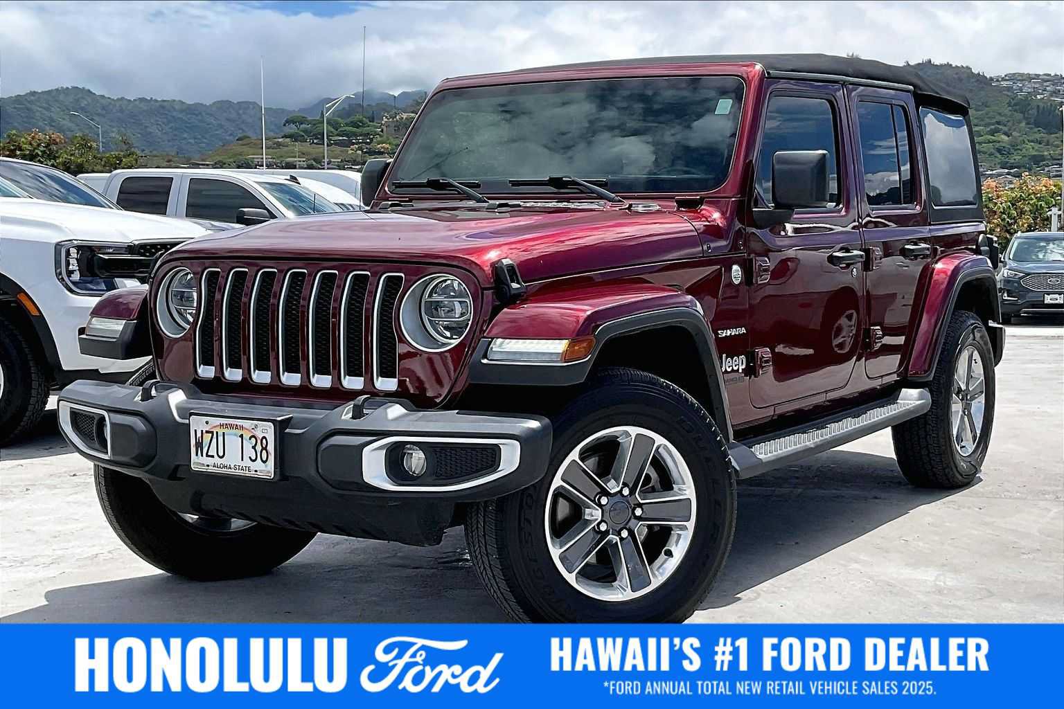 Used 2021 Jeep Wrangler Unlimited Sahara